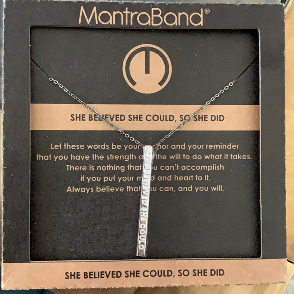 Mantra Band necklace